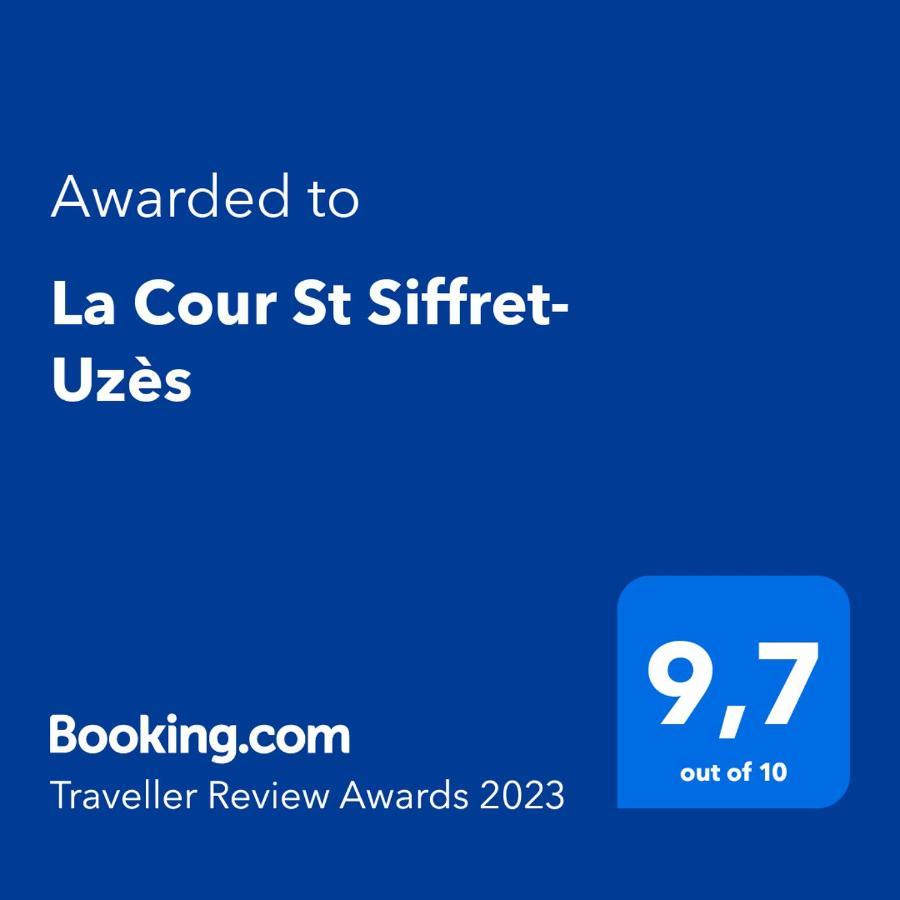 Saint-Siffret La Cour St Siffret- Uzes Bed & Breakfast エクステリア 写真